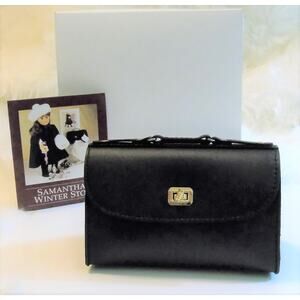 American Girl Samantha Valise Travel Bag Pleasant Company Luggage Case Pamphlet